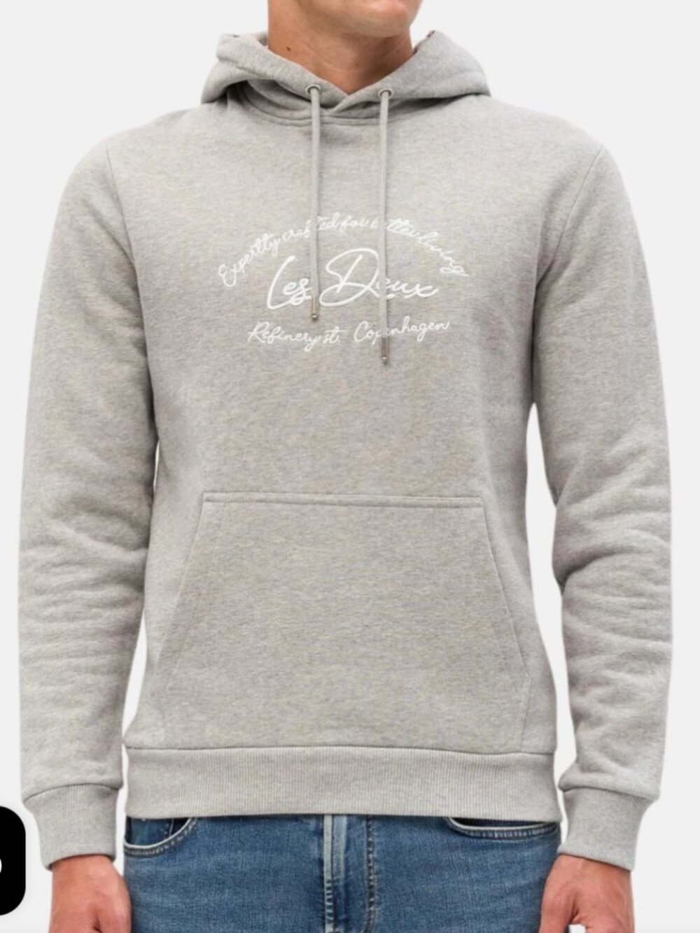 Les Deux Gray Hoodie in Large